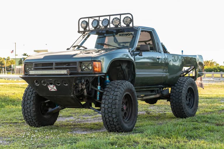 1988 Toyota Pickup V8 Baja Prerunner Build on cars&bids