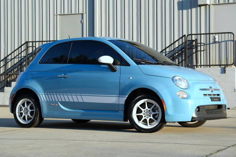 2015 Fiat 500e on cars&bids