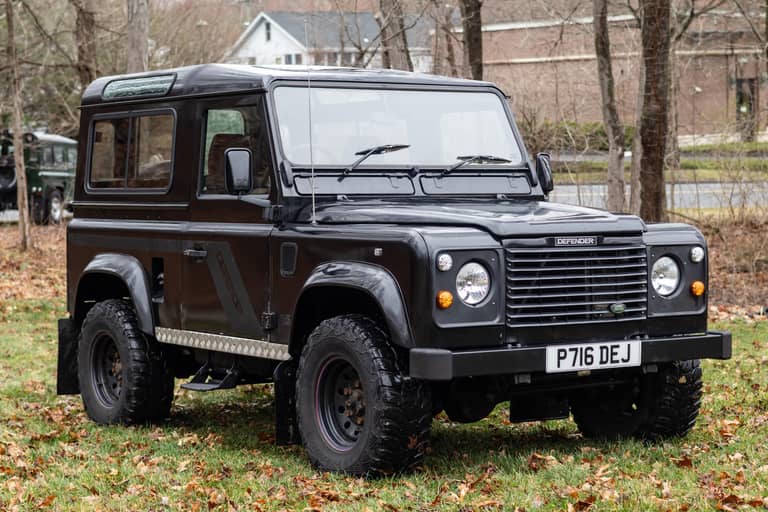 1997 Land Rover Defender 90 on cars&bids