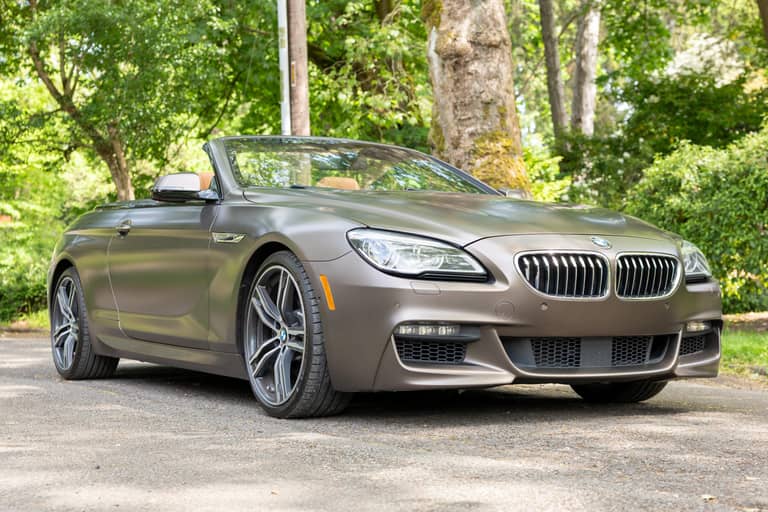 2018 BMW 640i Convertible on cars&bids