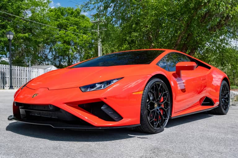 2021 Lamborghini Huracan EVO RWD Coupe on cars&bids