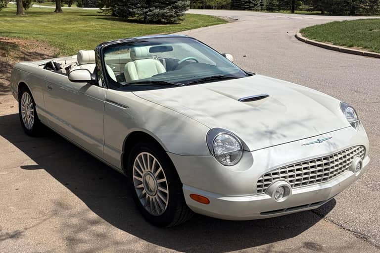 2005 Ford Thunderbird 50th Anniversary Cashmere Special Edition on cars&bids