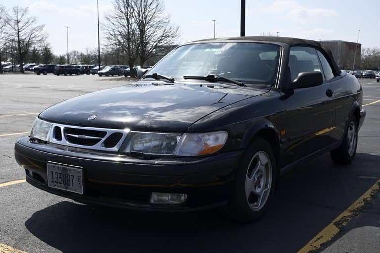 1999 Saab 9-3 Convertible on cars&bids