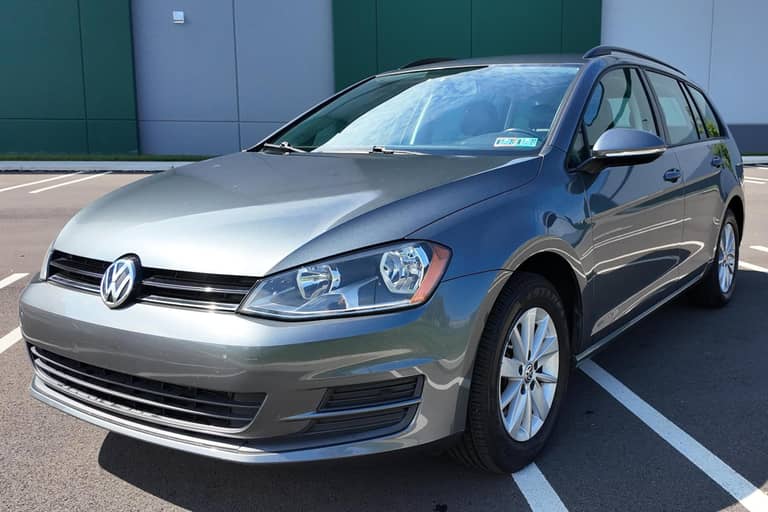 2015 Volkswagen Golf SportWagen S on cars&bids