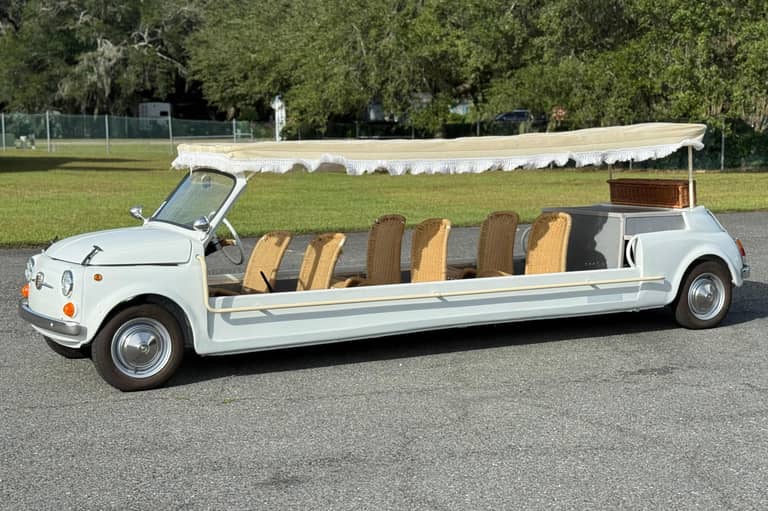 1971 Fiat 500 EV Limousine Conversion on cars&bids
