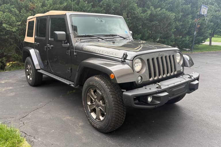 2018 Jeep Wrangler Unlimited Golden Eagle 4x4 on cars&bids