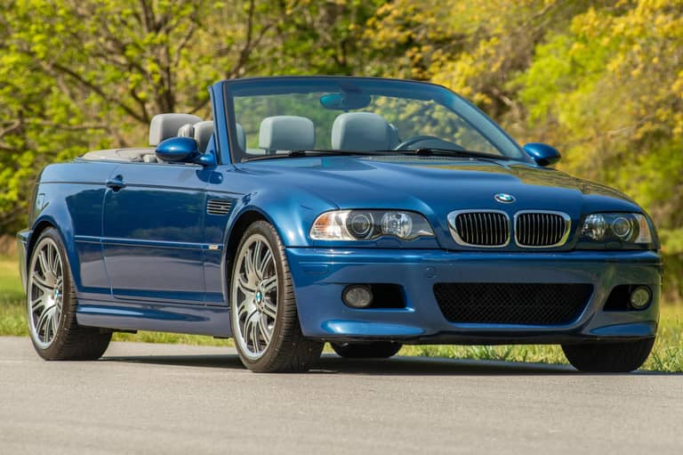 2002 BMW M3 Convertible on cars&bids