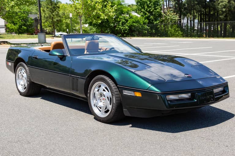 1990 Chevrolet Corvette Convertible on cars&bids