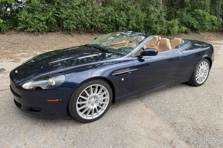 2006 Aston Martin DB9 Volante — market value and price history