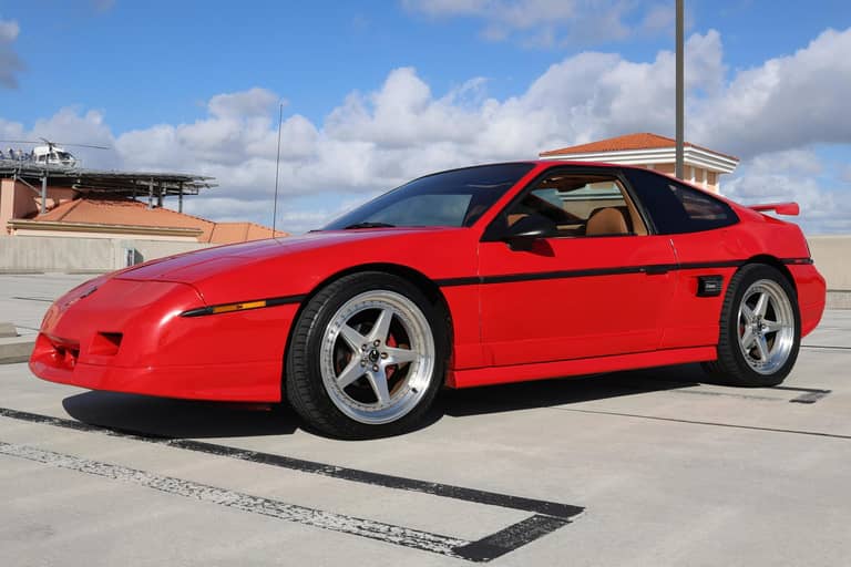 1986 Pontiac Fiero GT on cars&bids