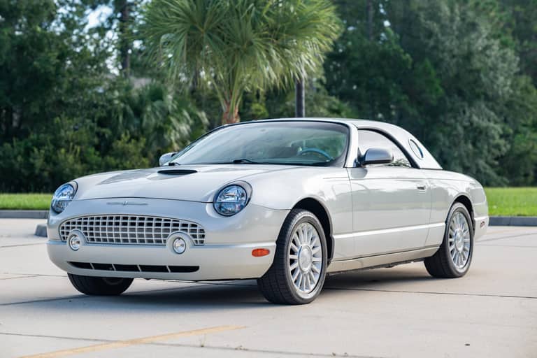 2005 Ford Thunderbird 50th Anniversary Cashmere Special Edition on cars&bids