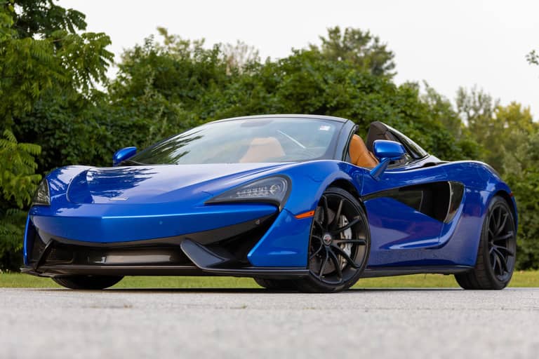 2018 McLaren 570S Spider on cars&bids