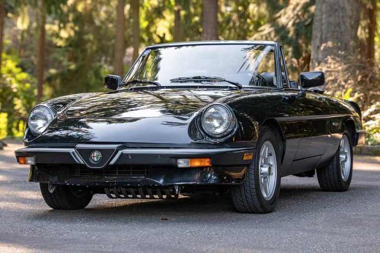 1990 Alfa Romeo Spider Graduate on cars&bids