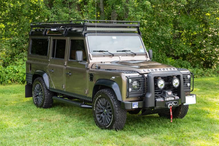 1991 Land Rover Defender 110 by E.C.D. Automotive Design on cars&bids