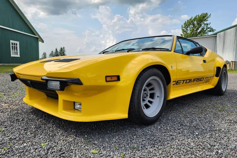 1971 DeTomaso Pantera on cars&bids
