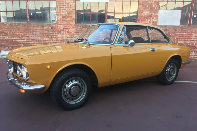 1969 Alfa Romeo GTV 1750 on cars&bids