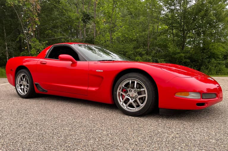 2003 Chevrolet Corvette Z06 on cars&bids