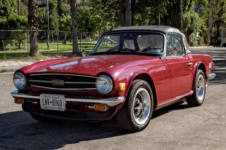 1976 Triumph TR6 on cars&bids