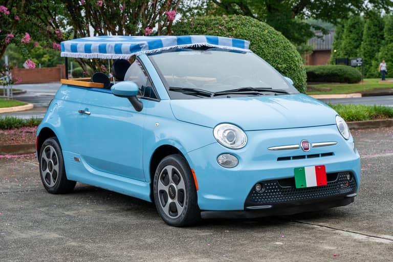 2016 Fiat 500e Custom Jolly Conversion on cars&bids