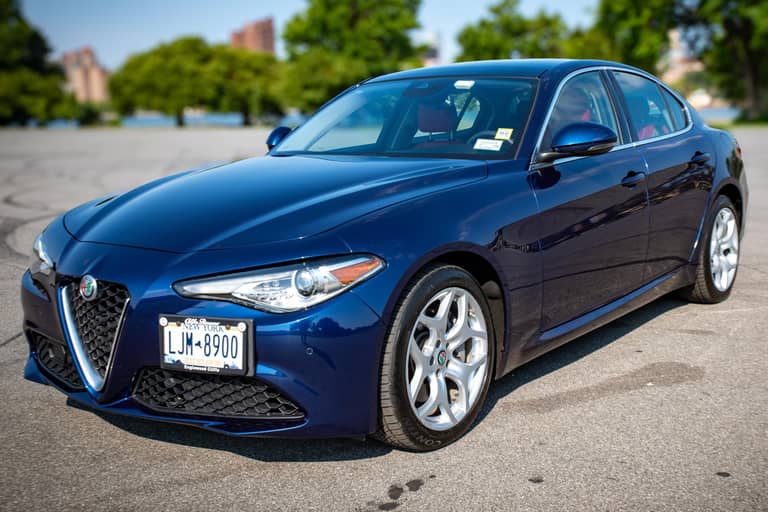 2021 Alfa Romeo Giulia Ti AWD on cars&bids