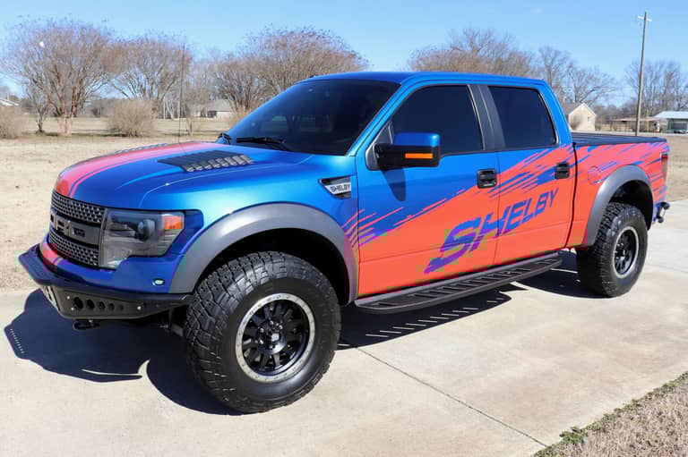 2014 Ford F-150 Shelby Raptor on cars&bids