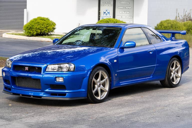 25 JAPAN CONV SKYLINE GT-R R34 LEFT（Handled With Care: Nissan R32 