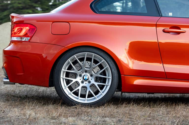 Rear passenger-side wheel