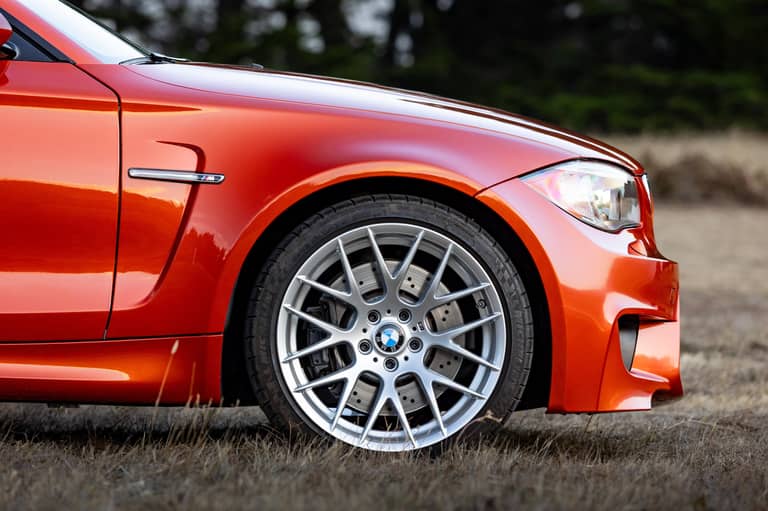 Front passenger-side wheel