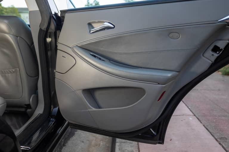 Rear passenger-side interior door panel