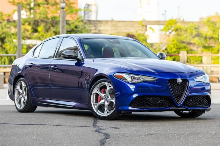 2021 Alfa Romeo Giulia Ti Sport on cars&bids