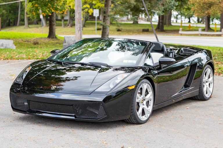 2008 Lamborghini Gallardo Spyder on cars&bids