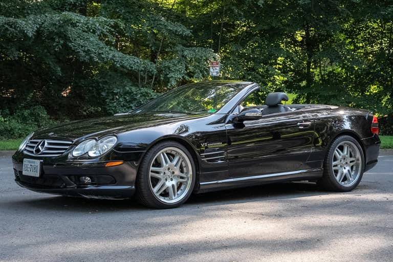 2003 Mercedes-Benz SL55 AMG on cars&bids