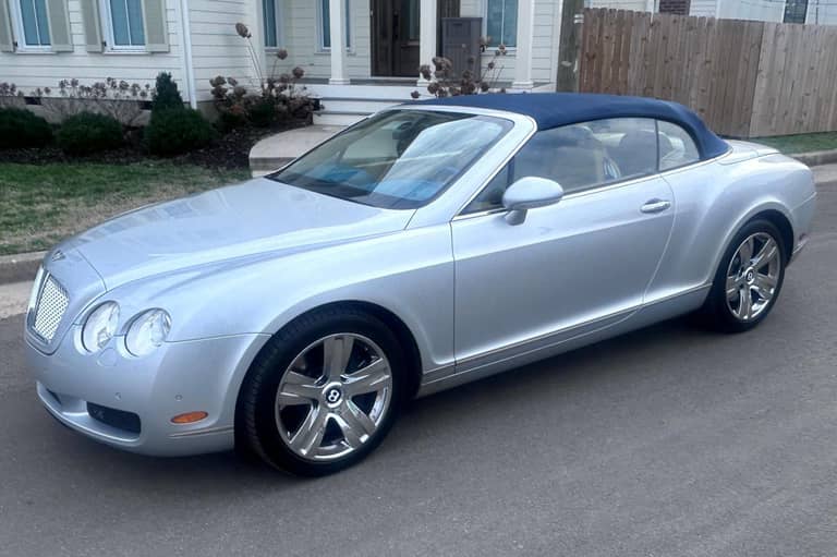 2008 Bentley Continental GTC on cars&bids
