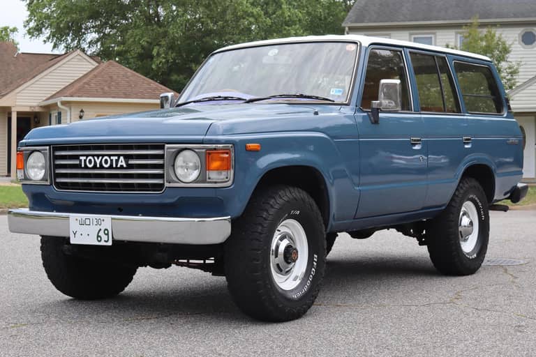 1987 Toyota Land Cruiser VX on cars&bids