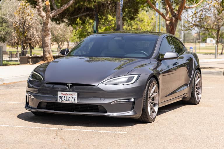 Tesla Model S Plaid — auction results and sold prices