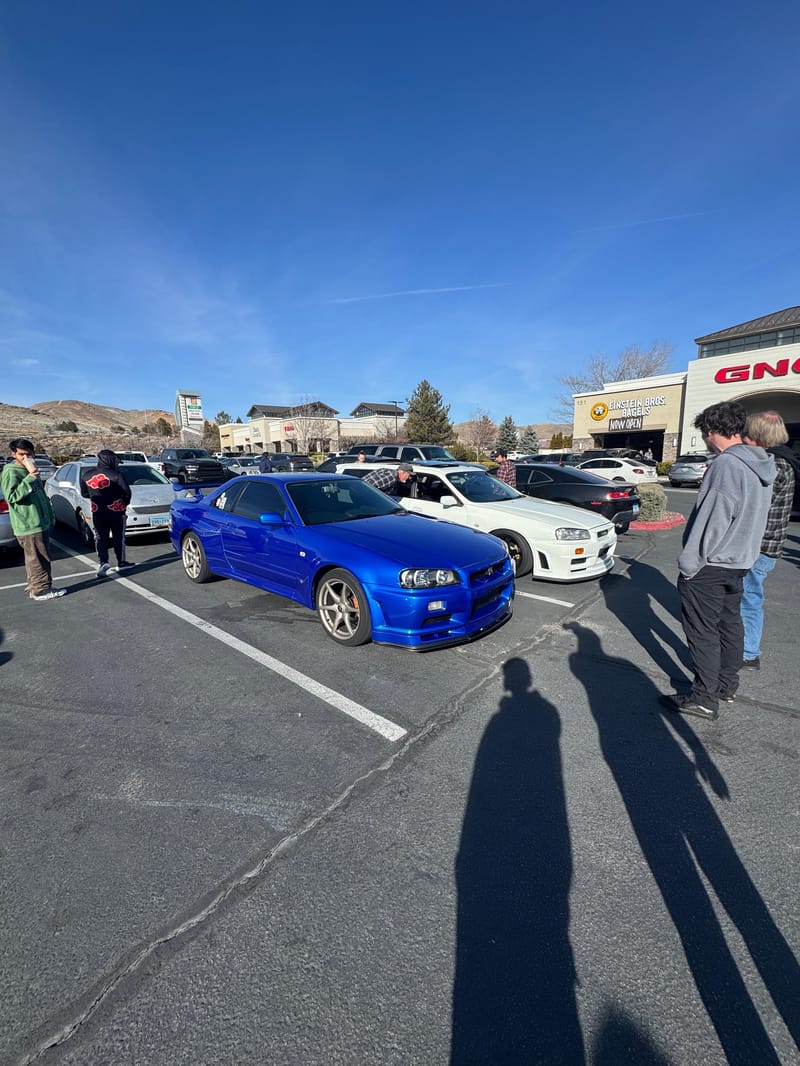 Reno Cars and Coffee in the Carspotting Community