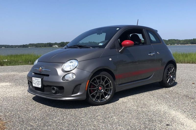 【塗装済み】FIAT ABARTH ボディ SOLIDO solido 1/18 Fiat Abarth 595 2022 グレー フィアット