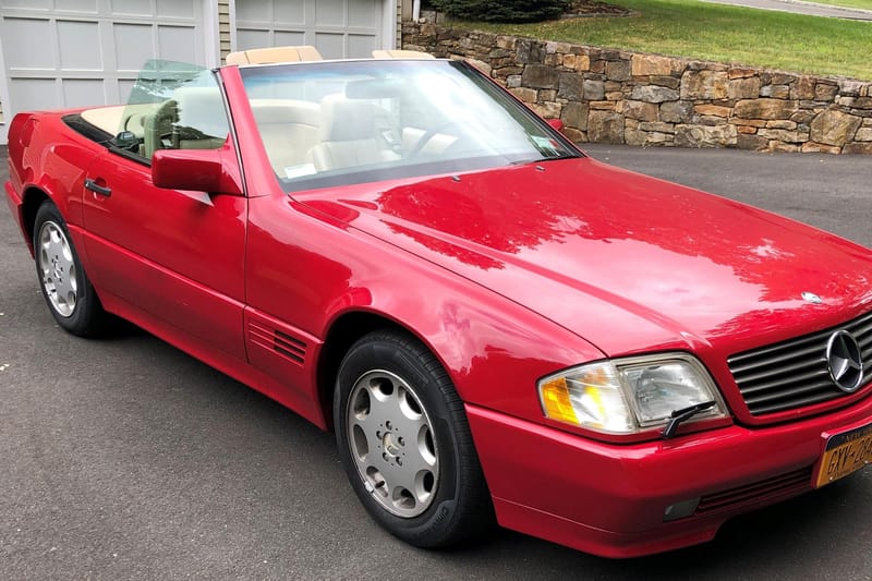 1995 Mercedes-Benz SL320 auction - Cars & Bids