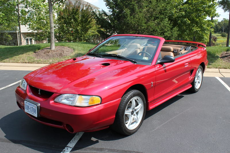 1998 Ford Mustang SVT Cobra Convertible for Sale - Cars & Bids