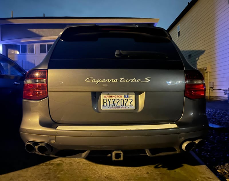 First Gen Cayenne Turbo S Spotted! in the Carspotting Community