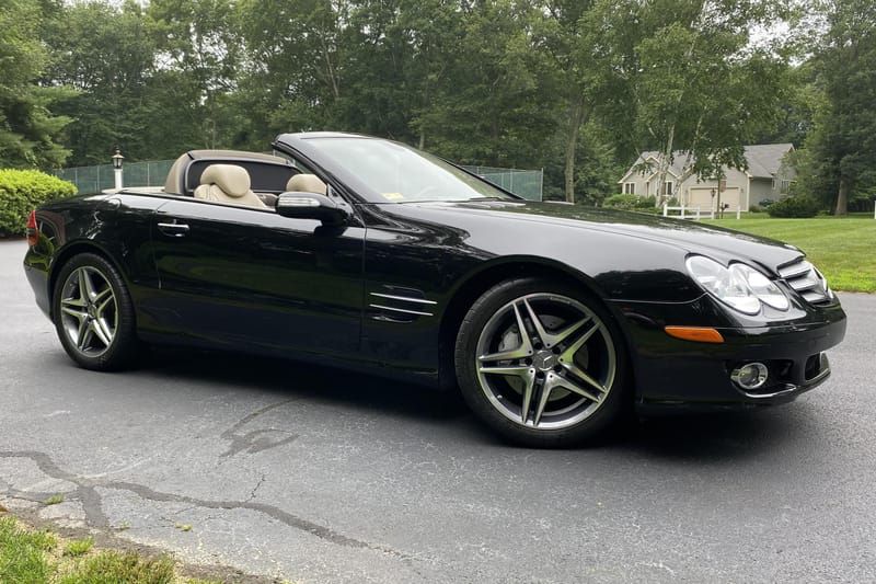 2007 Mercedes-benz Sl550 Auction - Cars & Bids