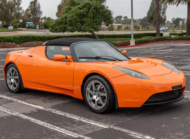 2004 tesla deals roadster