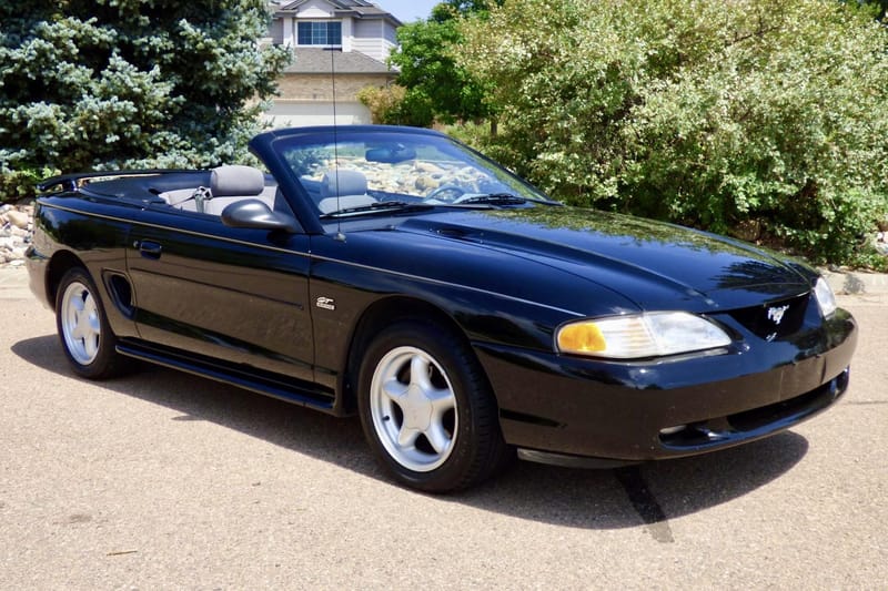 1995 Ford Mustang GT Convertible auction - Cars & Bids