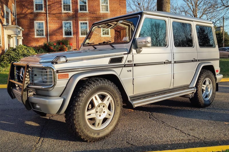 2002 Mercedes-Benz G500 auction - Cars & Bids