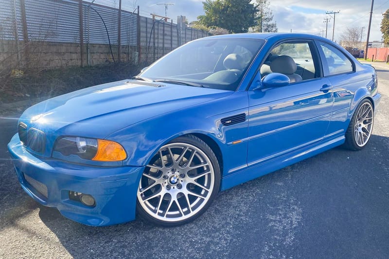 Subasta de BMW M3 Coupé m3 blue laguna seca Subasta de BMW M3 Coupé