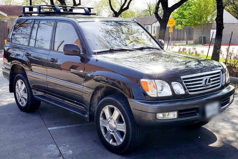 2002 Lexus LX 470 auction - Cars & Bids