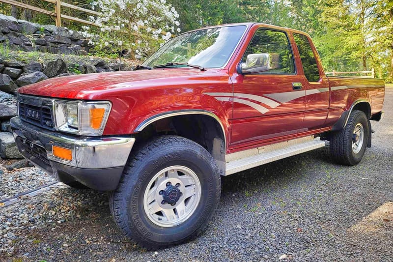 1990 Toyota Pickup Sr5 Xtracab 4x4 Auction - Cars & Bids