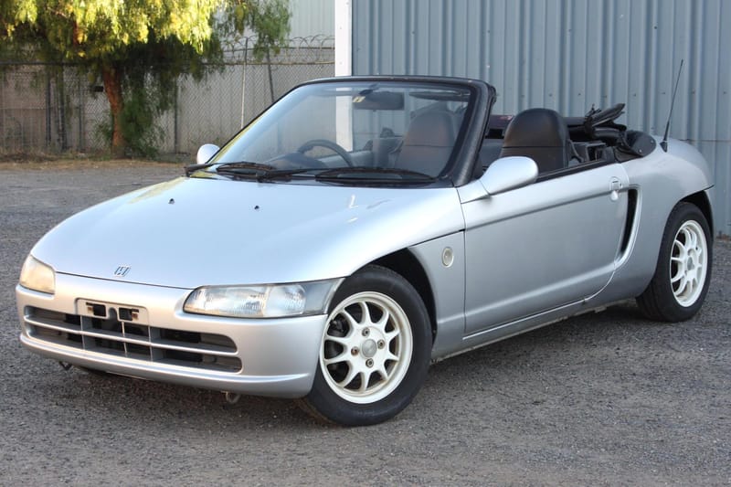 EBBRO Honda Beat 1991 シルバー 1991 Honda Beat auction - Cars & Bids