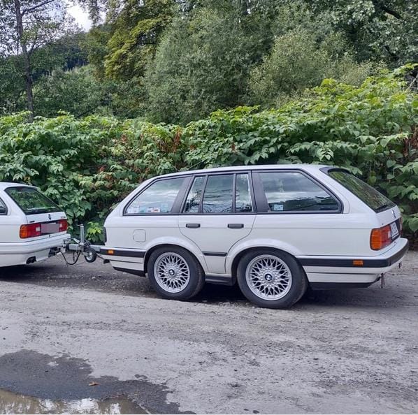 BMW 3 Series Wagon w/Kustom Kiddie-Hauler Trailer in the General ...