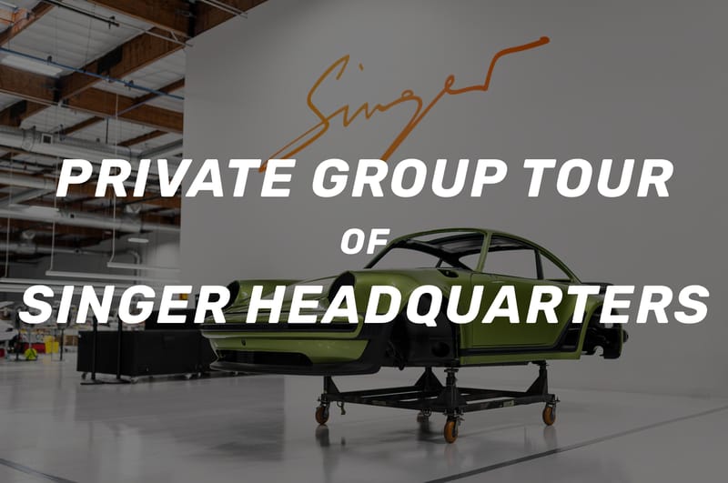 Singer Headquarters Private Group Tour auction - Cars & Bids